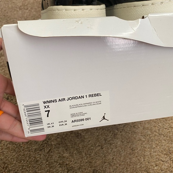 Nike | NIB Women’s Air Jordan 1 Rebel XX - Picture 11 of 12